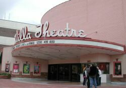 Entrance of the Villa Theatre in 2002
