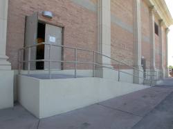 Auditorium exit and ramp, Villa Theatre, Salt Lake City, Utah