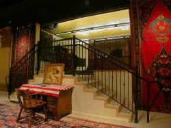 Stairs from the auditorium to projection booth, Villa Theatre, Salt Lake City, Utah