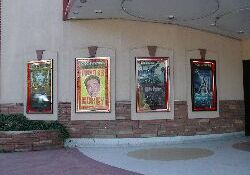 New poster cases installed by Carmike Cinemas in 1996