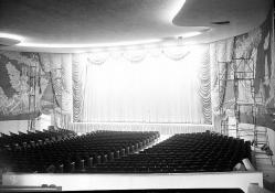 Photo of the auditorium before the theater opened in 1949.