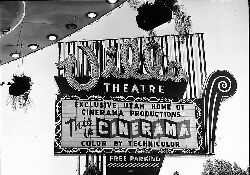 This Is Cinerama on the Villa's sign